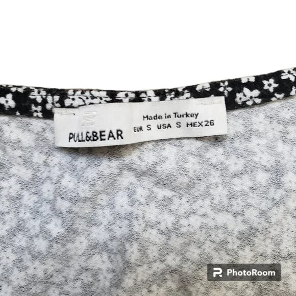 NWOT Pull & Bear Floral Mini Dress - Picture 3 of 3